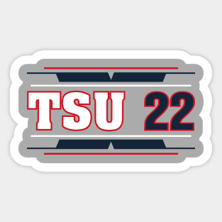 #22 TSU Logo Sticker